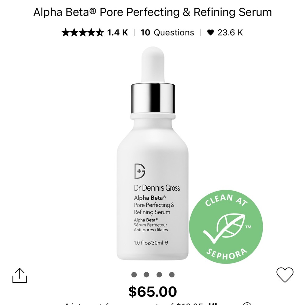 Alpha Beta® Pore Perfecting & Refining Serum